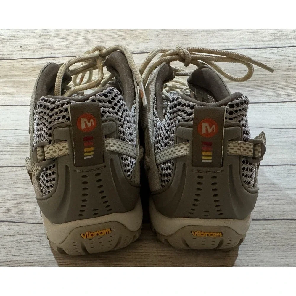 Womens Merrell Waterpro Maipo Champagne Shoes Hiking Outdoor Sz 9.5 Excellent